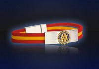 Bracelet with Rotary-Emblem in 18 kt Gold